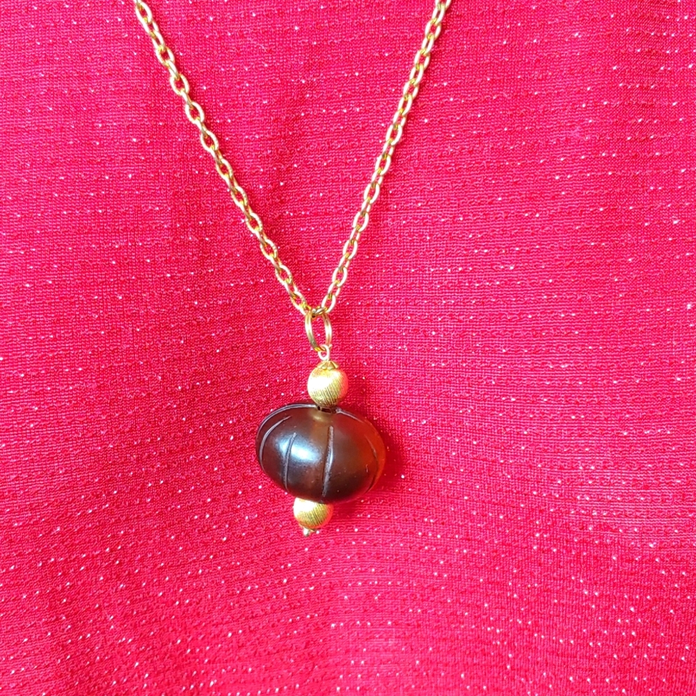 Bakelite Bead Necklace